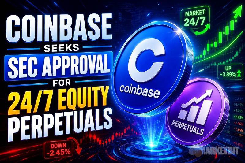 Coinbase 寻求 SEC 批准推出全天候股票永续合约