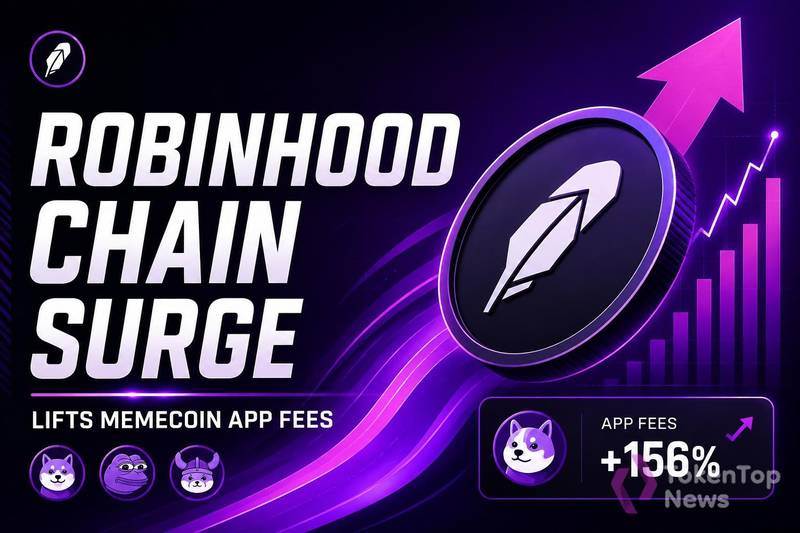 Robinhood链激增推高Memecoin应用手续费