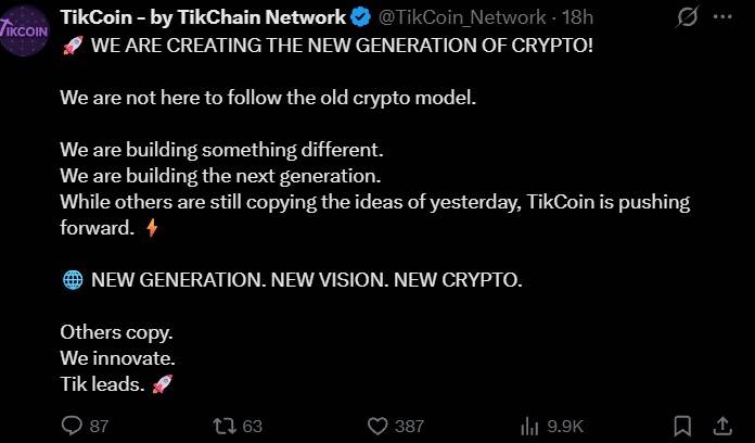 Tikchain Network Image