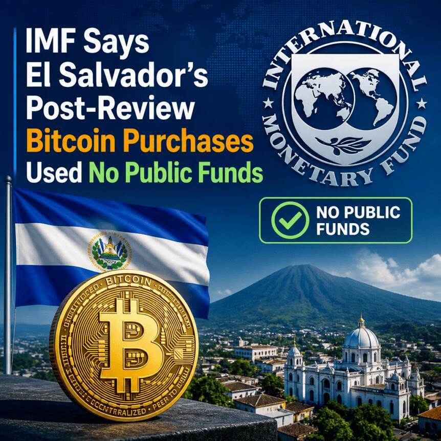 IMF称萨尔瓦多后审查比特币购买未使用公共资金
