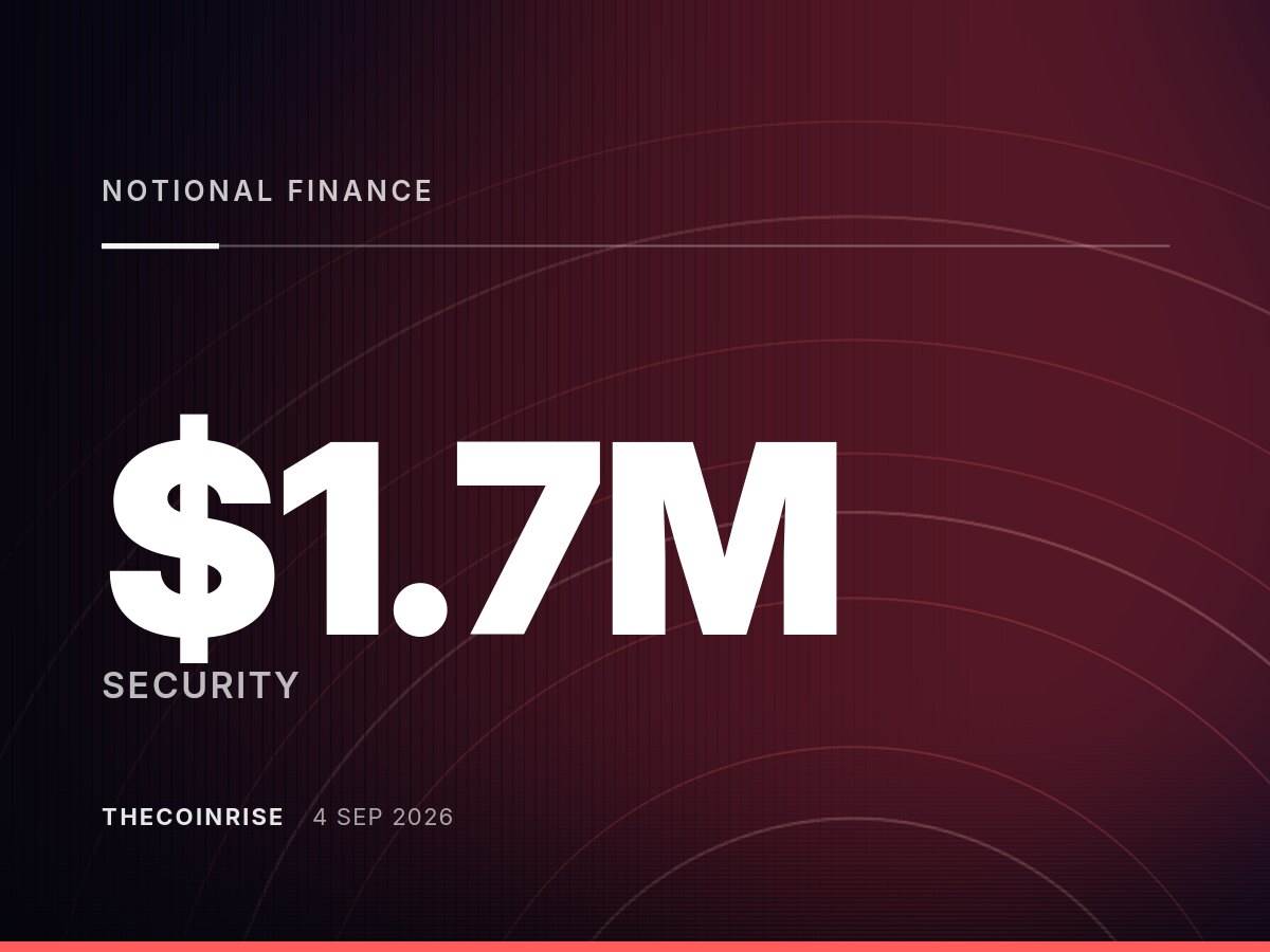 Notional Finance遭受疑似170万美元漏洞攻击，与整数溢出错误有关