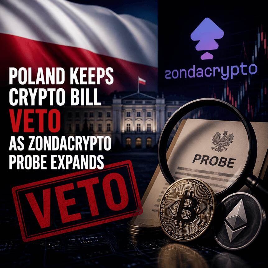 波兰维持加密法案否决，Zondacrypto调查扩大