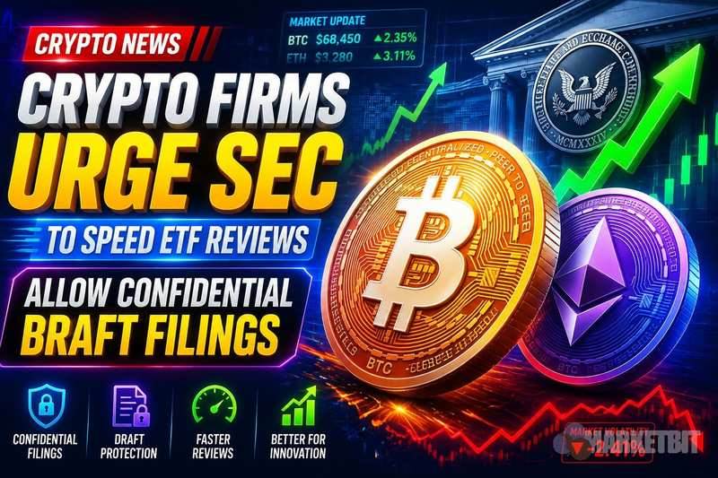 加密公司敦促SEC加快ETF审查，允许保密草案提交