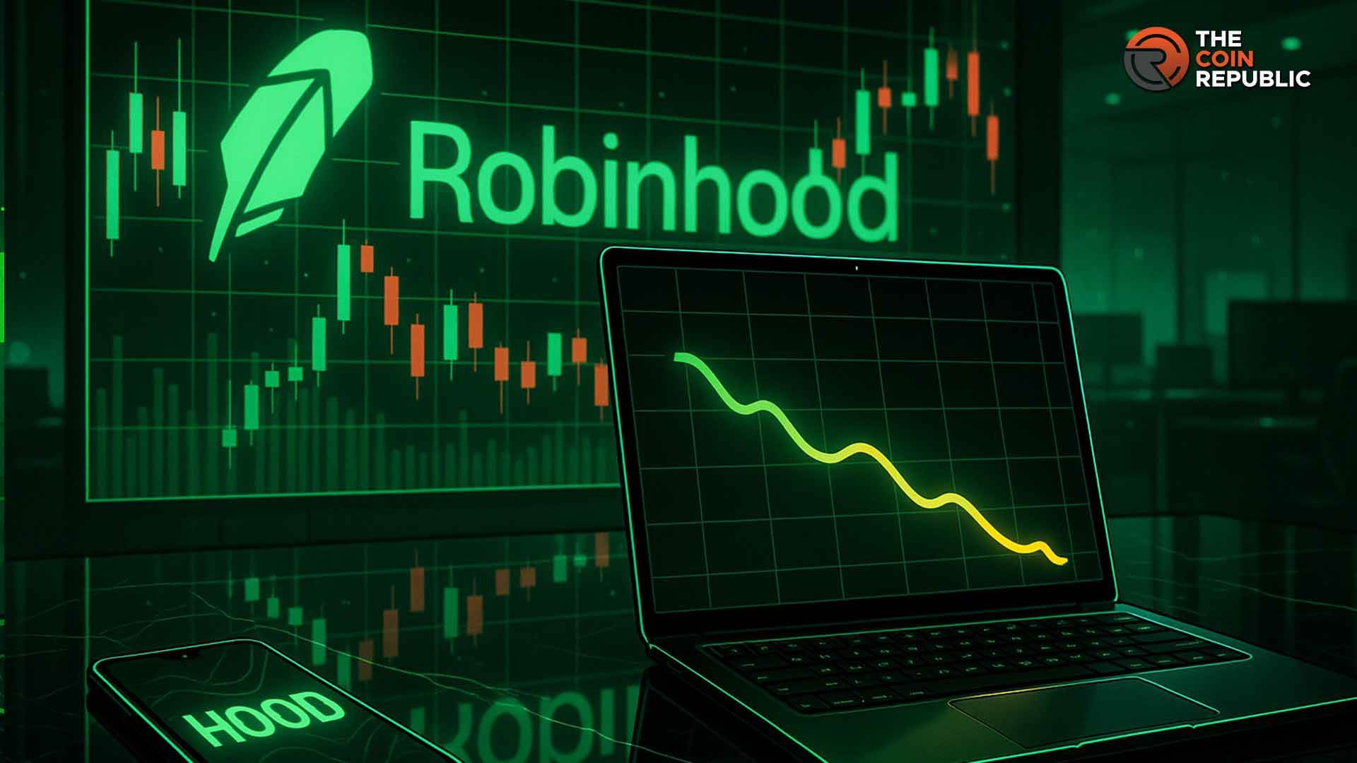 尽管凯茜·伍德买入360万美元，Robinhood股价仍下跌2%