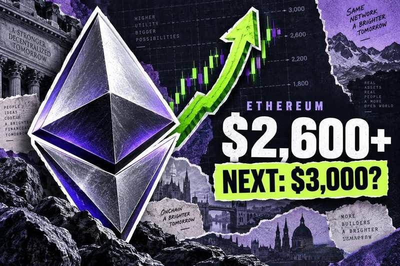 Ethereum price exceeds $2600: Can ETH reach $3000?