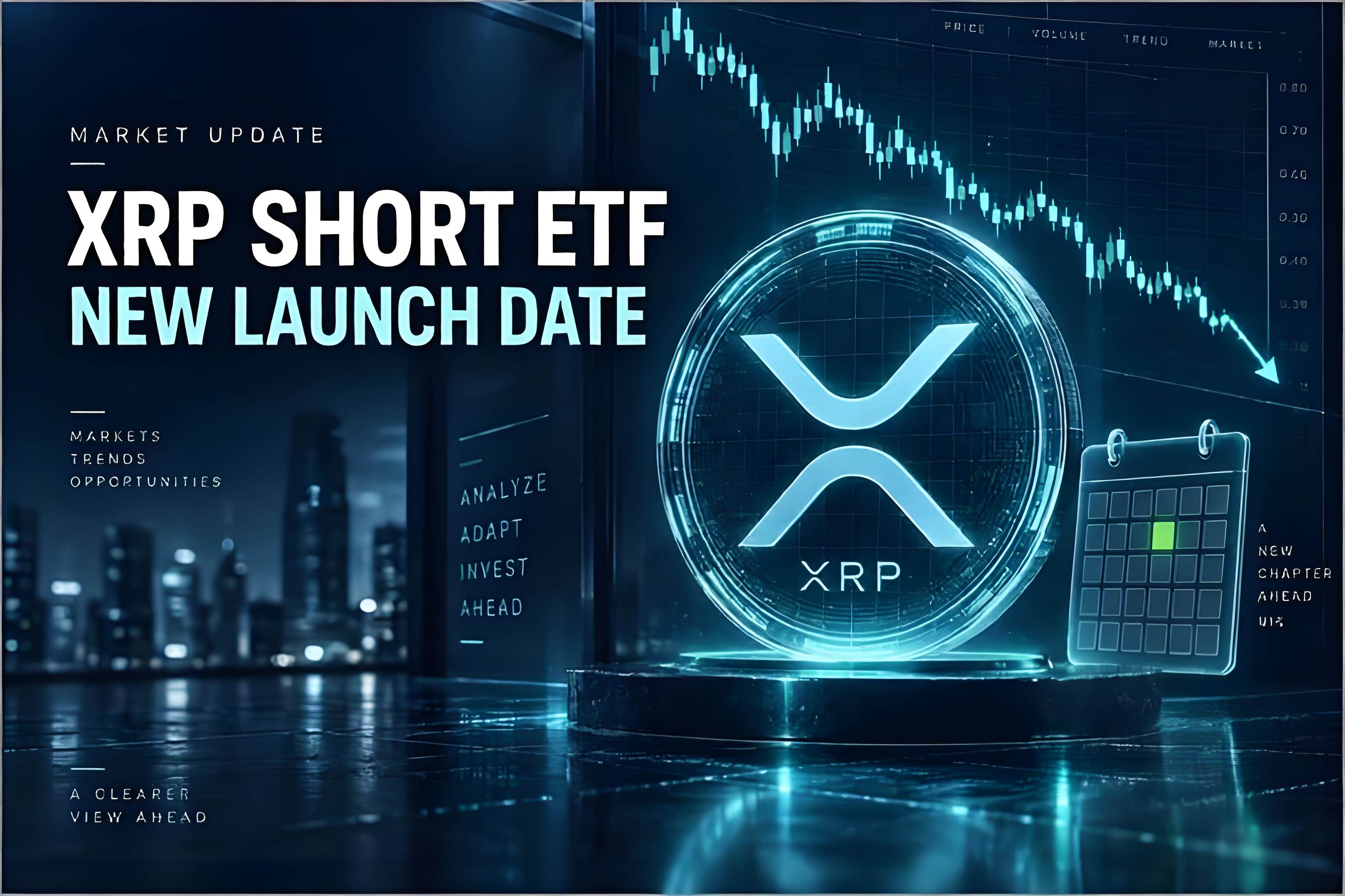 XRP price short ETFs usher in a new launch date