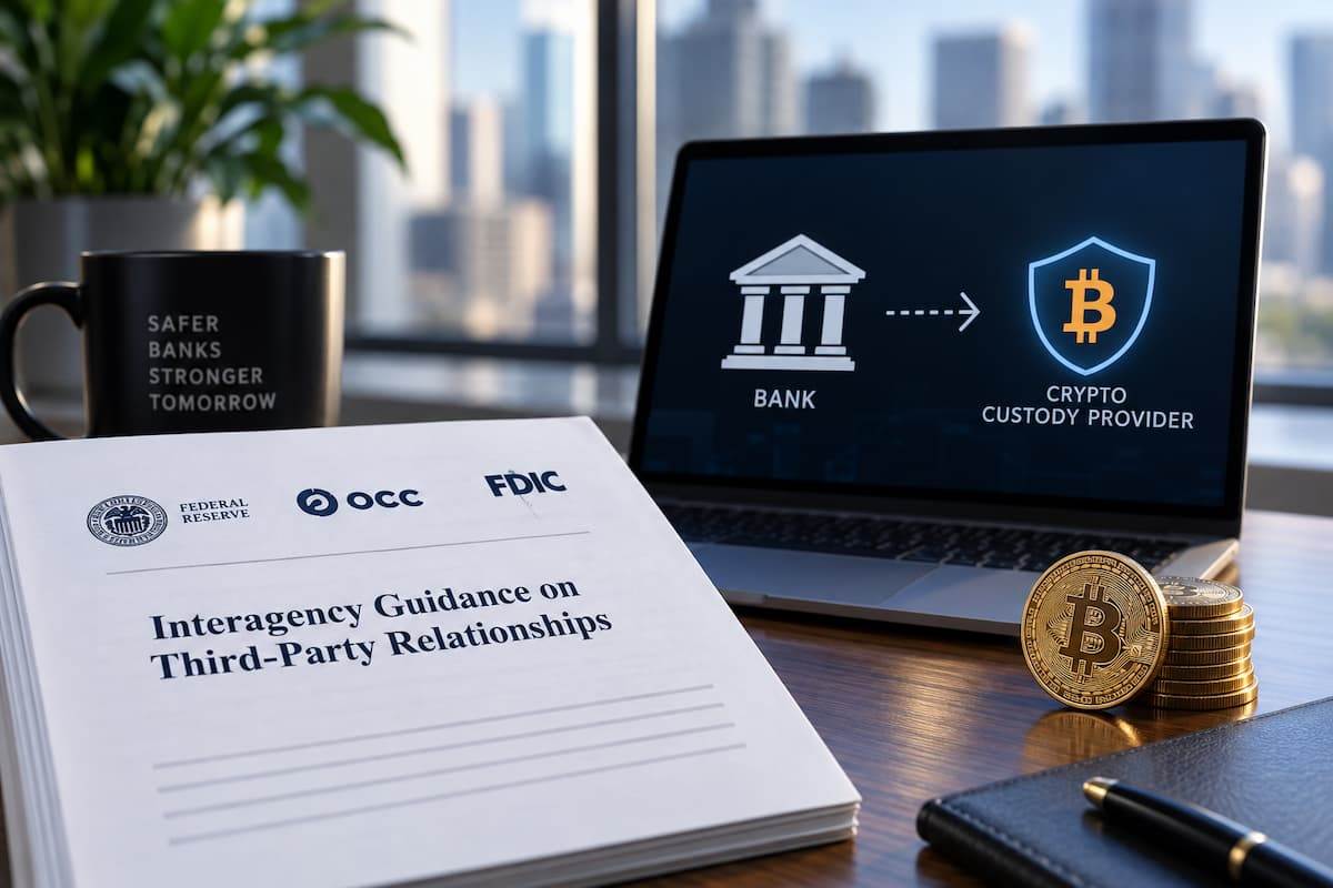 U.S. regulators re-examine banks 'third-party risk rules, as crypto-asset custody business grows