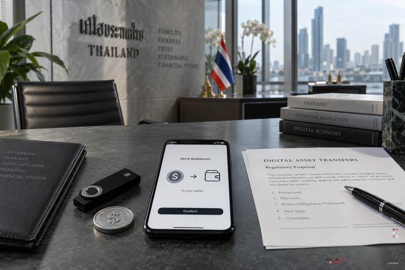 Thailand Securities and Exchange Commission proposes transferring stablecoins to own wallets
