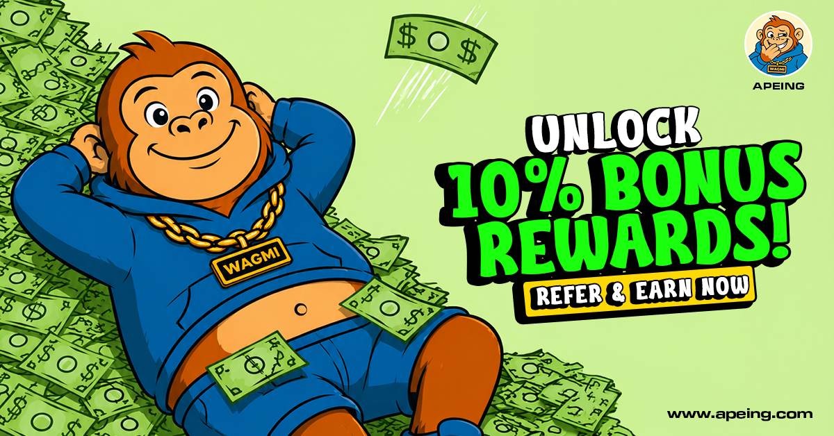 New cryptocurrency pre-sale alert: Apeing sold more than 50 million tokens in 15 minutes-will this b