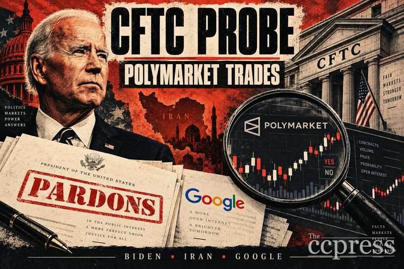 U.S. Commodity Futures Trading Commission investigates Polymarket trading: involving Biden's pardon