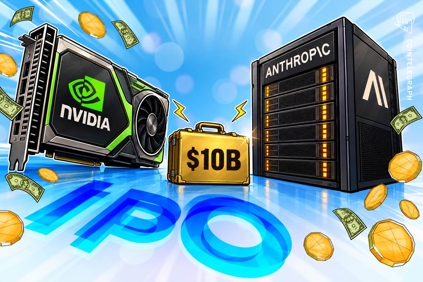 Nvidia considers investing $10 billion in Anthropic's record IPO: Reuters