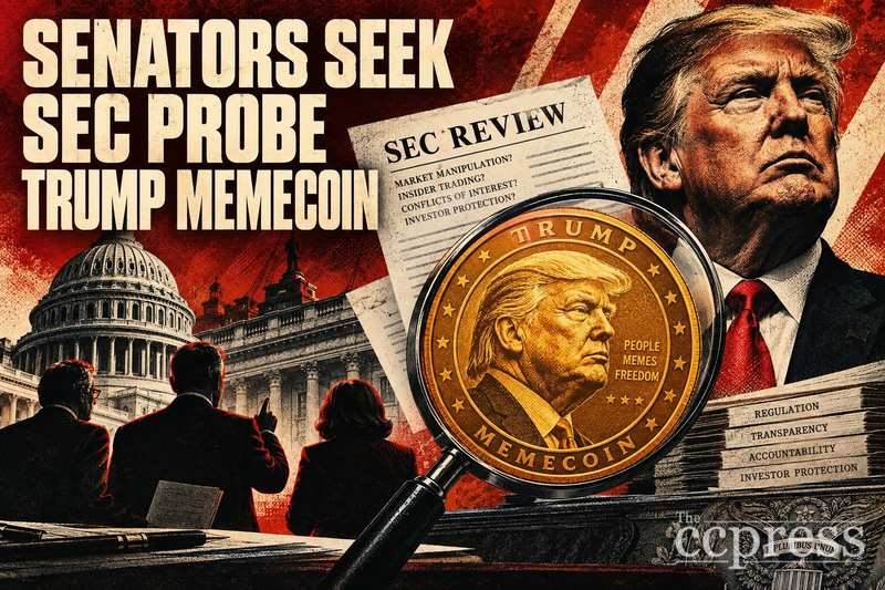US Senators Ask SEC to Investigate Trump's Memecoin