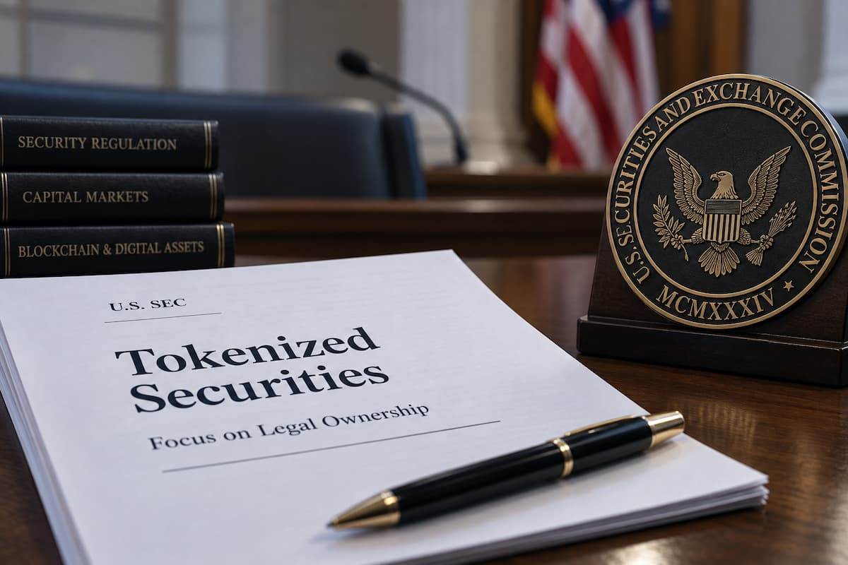 The SEC's approach to tokenization stocks focuses on registration, not the token itself