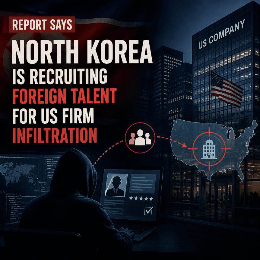 Report says North Korea is recruiting foreign talent to infiltrate U.S. companies