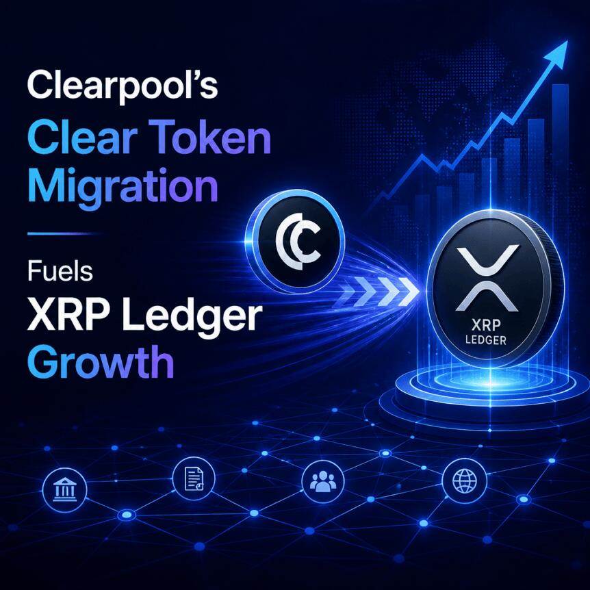 Clearpool's Clear token migration drives XRP Ledger growth