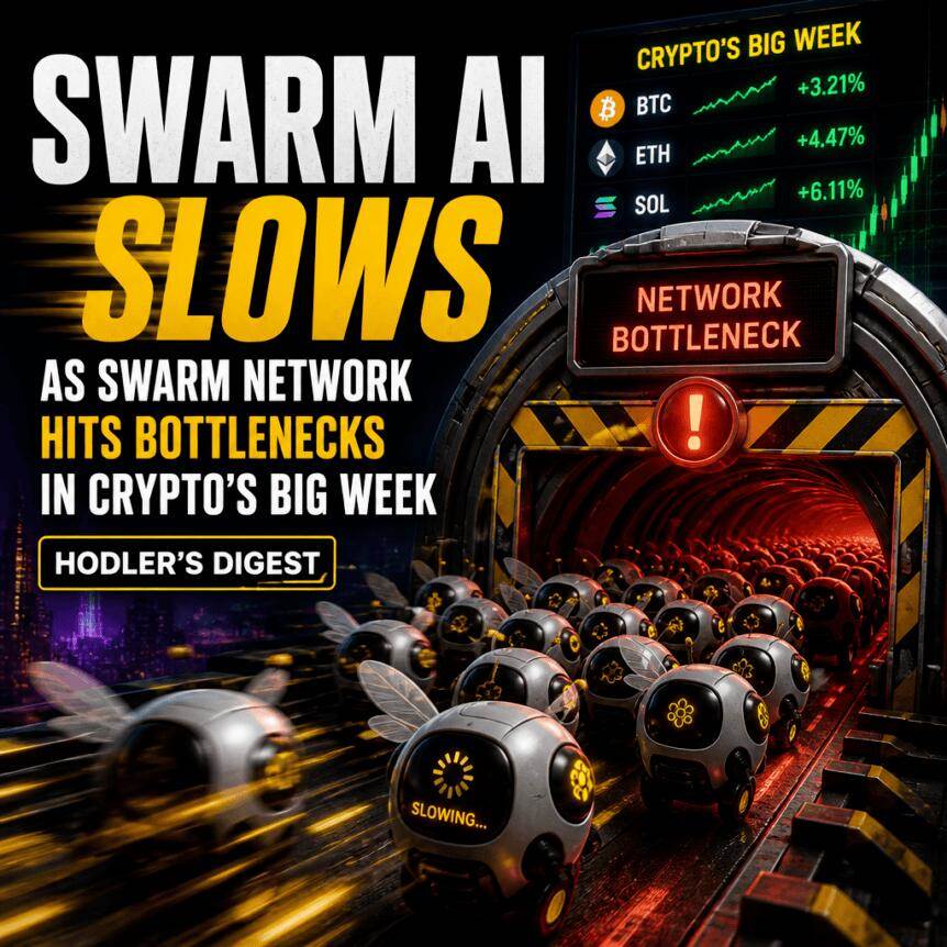 CrowdIntelligence AI growth slows down as Swarm networks encounter bottlenecks in an important week
