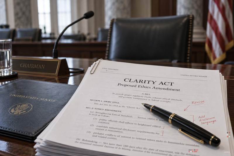 Senate Republicans amend the Clarity Act and add ethics proposals