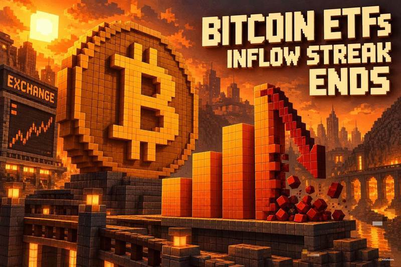 Bitcoin spot ETF ends three consecutive weeks of capital inflows