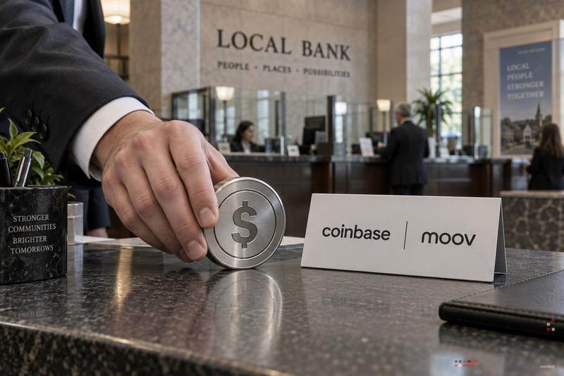 Coinbase and Moov plan to provide stablecoin services to local banks