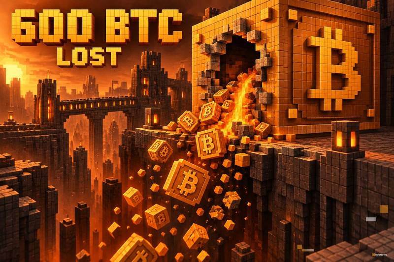 Liquid leak reportedly resulted in 600 BTC loss