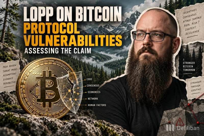 Lop discusses Bitcoin protocol vulnerabilities: evaluating relevant claims