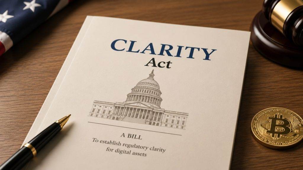Eight major banking institutions jointly issued a tough statement opposing the Clarity Act and the C