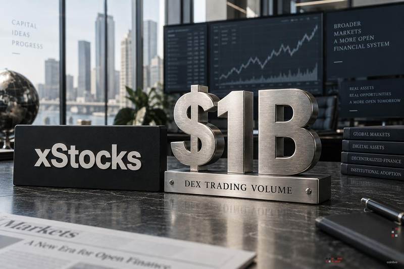 XStocks trading volume exceeds $1 billion mark