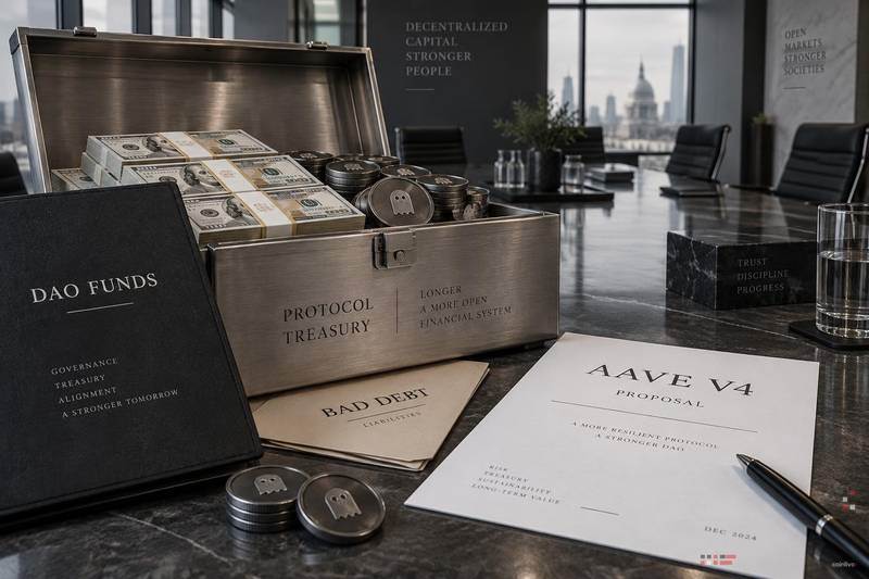 Aave V4提案：将DAO资金置于坏账处理首位