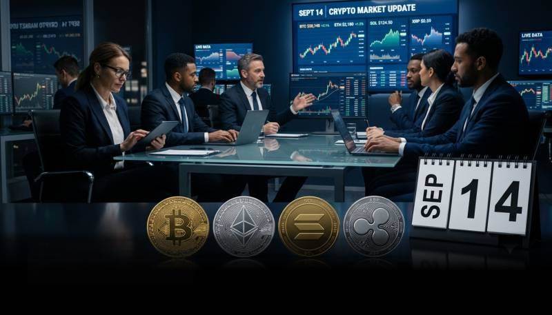 比特币、以太坊、Solana和XRP ETFs在9月14日录得资金流入