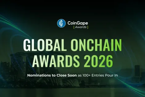 CoinGape延长全球链上奖项提名截止日期，已获100多项提名