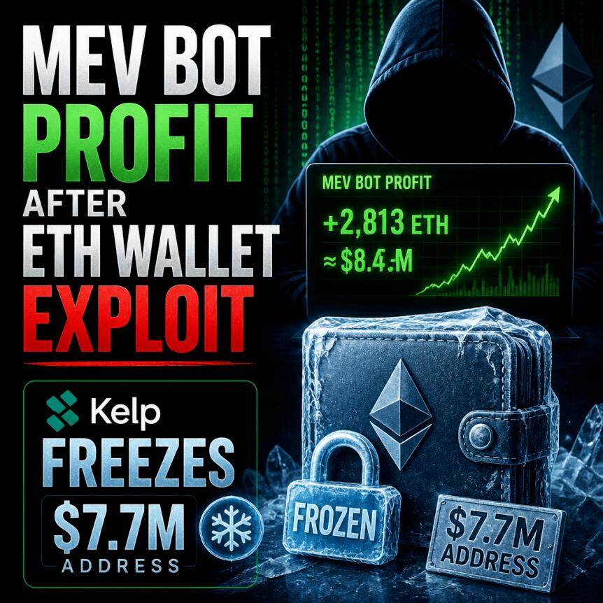 ETH钱包遭攻击后MEV机器人获利；Kelp冻结770万美元地址