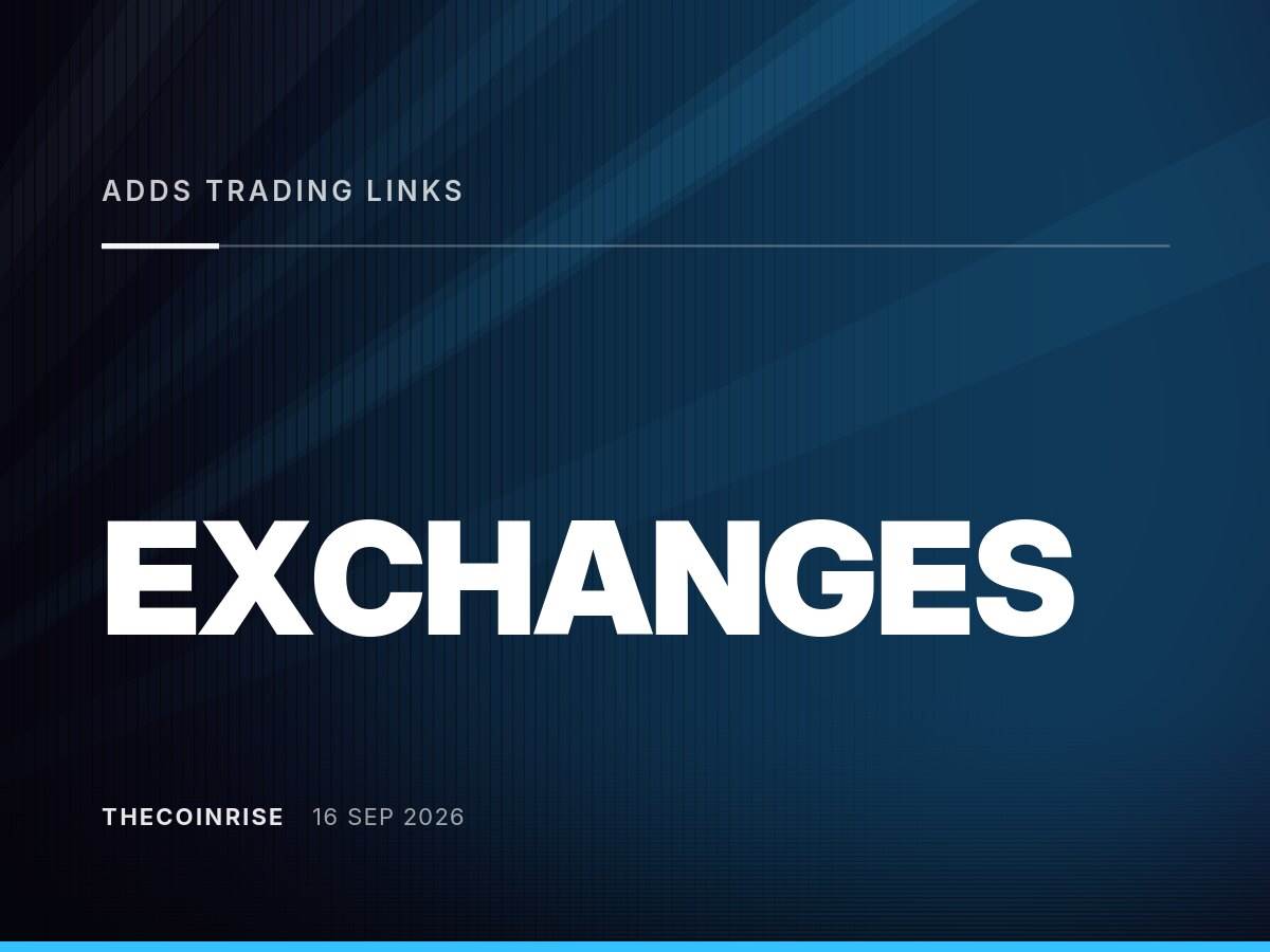 X在标签中添加交易链接，引导用户前往Coinbase和Kraken