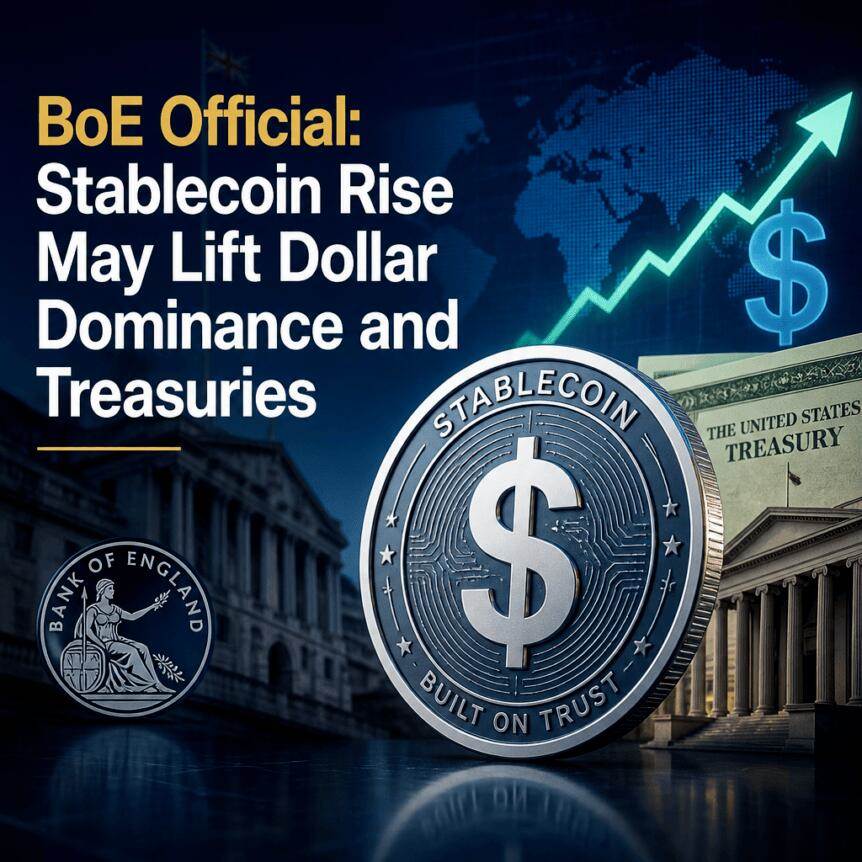 Federal Reserve officials: The rise of stablecoins may increase the dominance of the US dollar and t