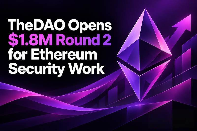 The DAO 开启180万美元第二轮资金，用于以太坊安全工作