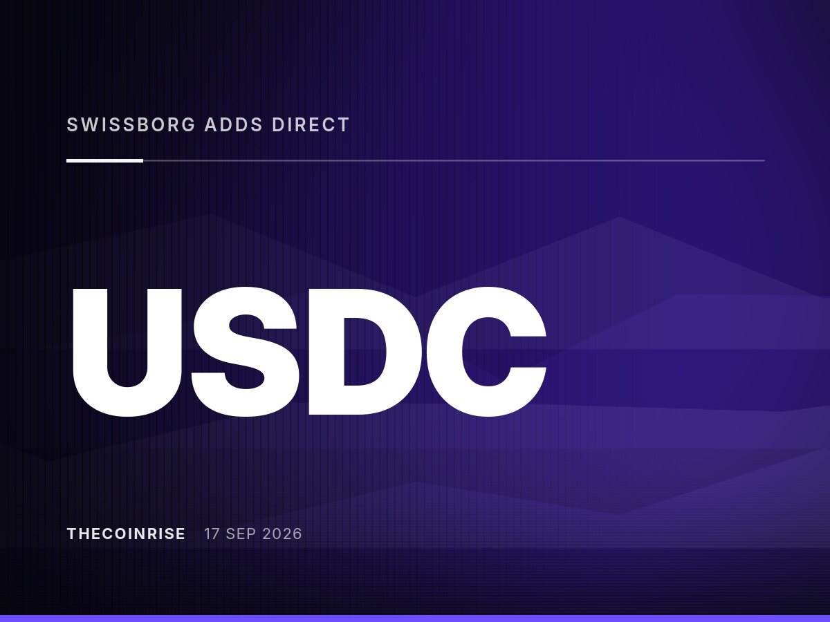 瑞士Borg在Arc网络上增加直接USDC存款，跳过桥接费用