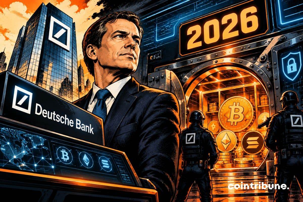 Deutsche Bank's crypto asset custody services at the end of 2026