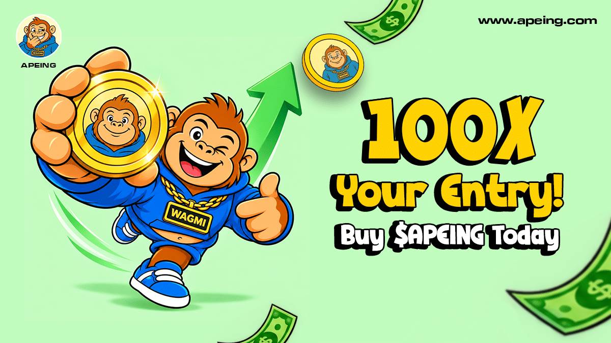 DOGE cools down around $0.083, but APEING targets a 2000% return on investment-can this best memin p