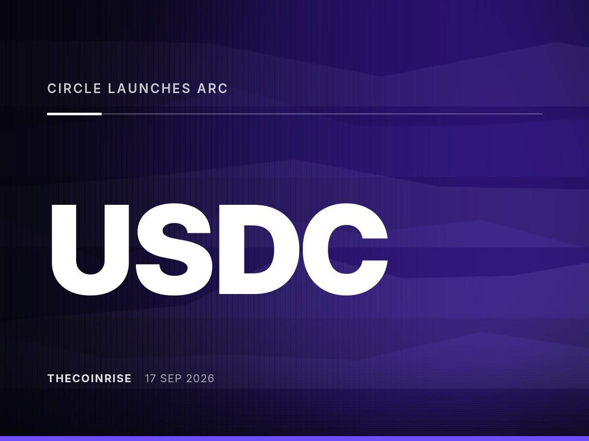 Circle 推出 Arc 主网，推动 USDC 在金融领域的角色扩展
