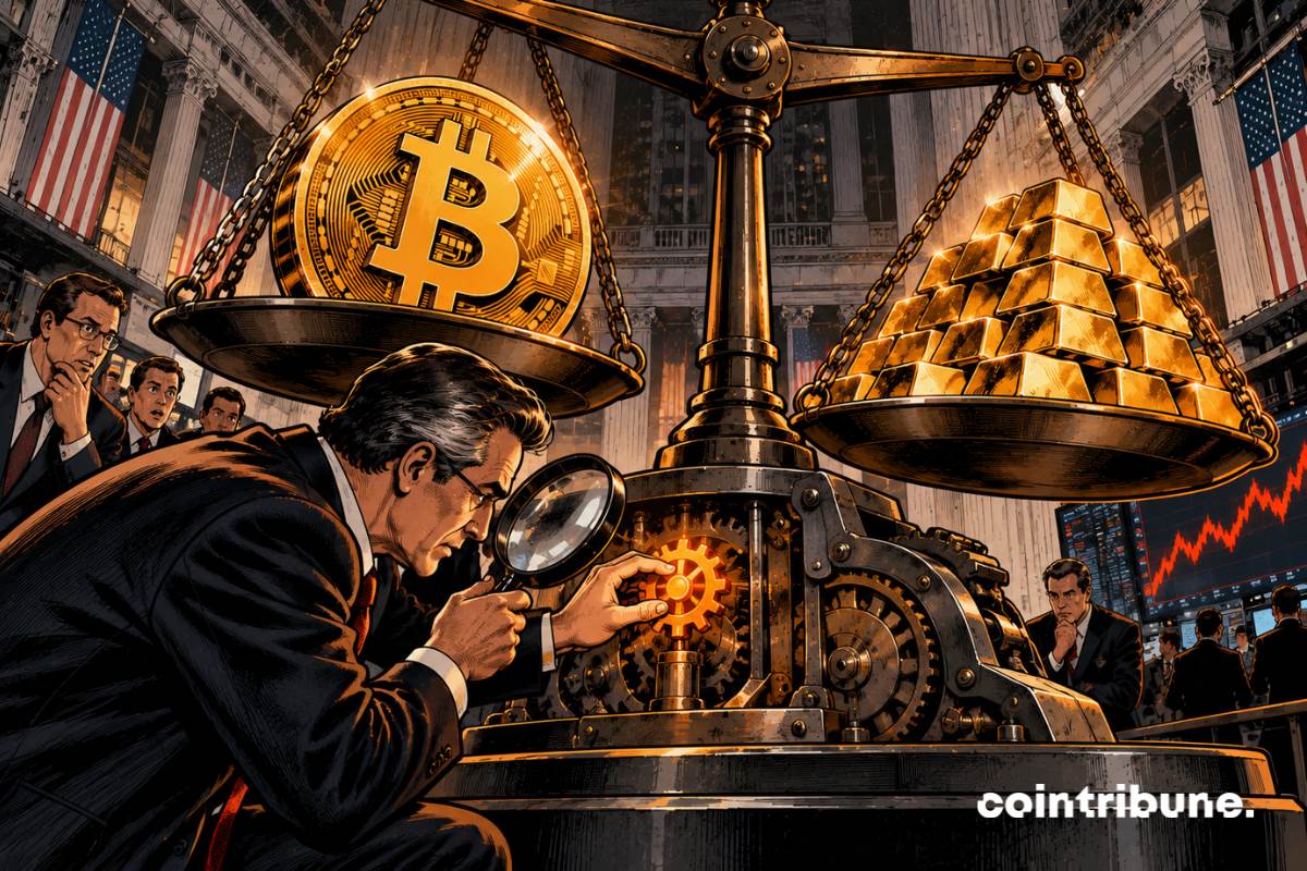 JPMorgan notes that the market is more skeptical of Bitcoin than gold