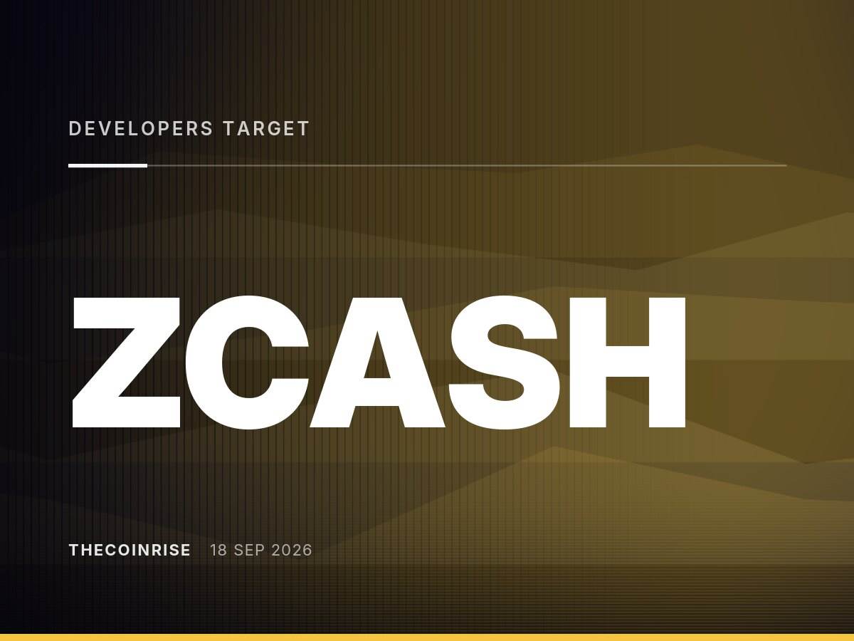 Zcash开发者计划11月启动NU7主网上线升级，将实现更快的区块生成