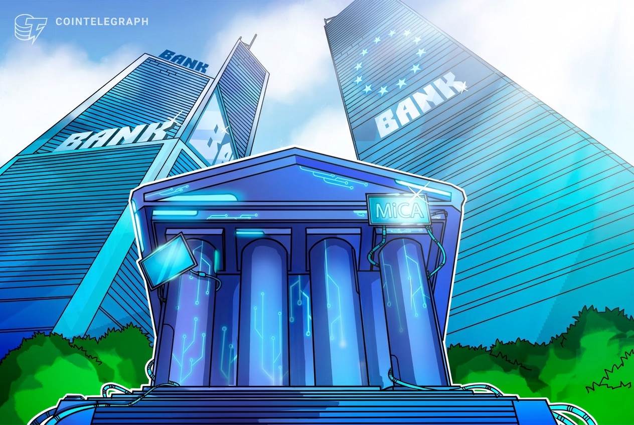 As the share of banks on the EU MiCA crypto service provider list has increased to 23%, multiple ban