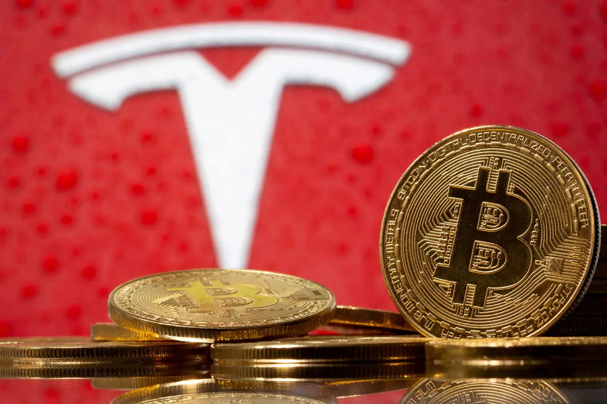 比特币市值超越特斯拉，达到1.64万亿美元