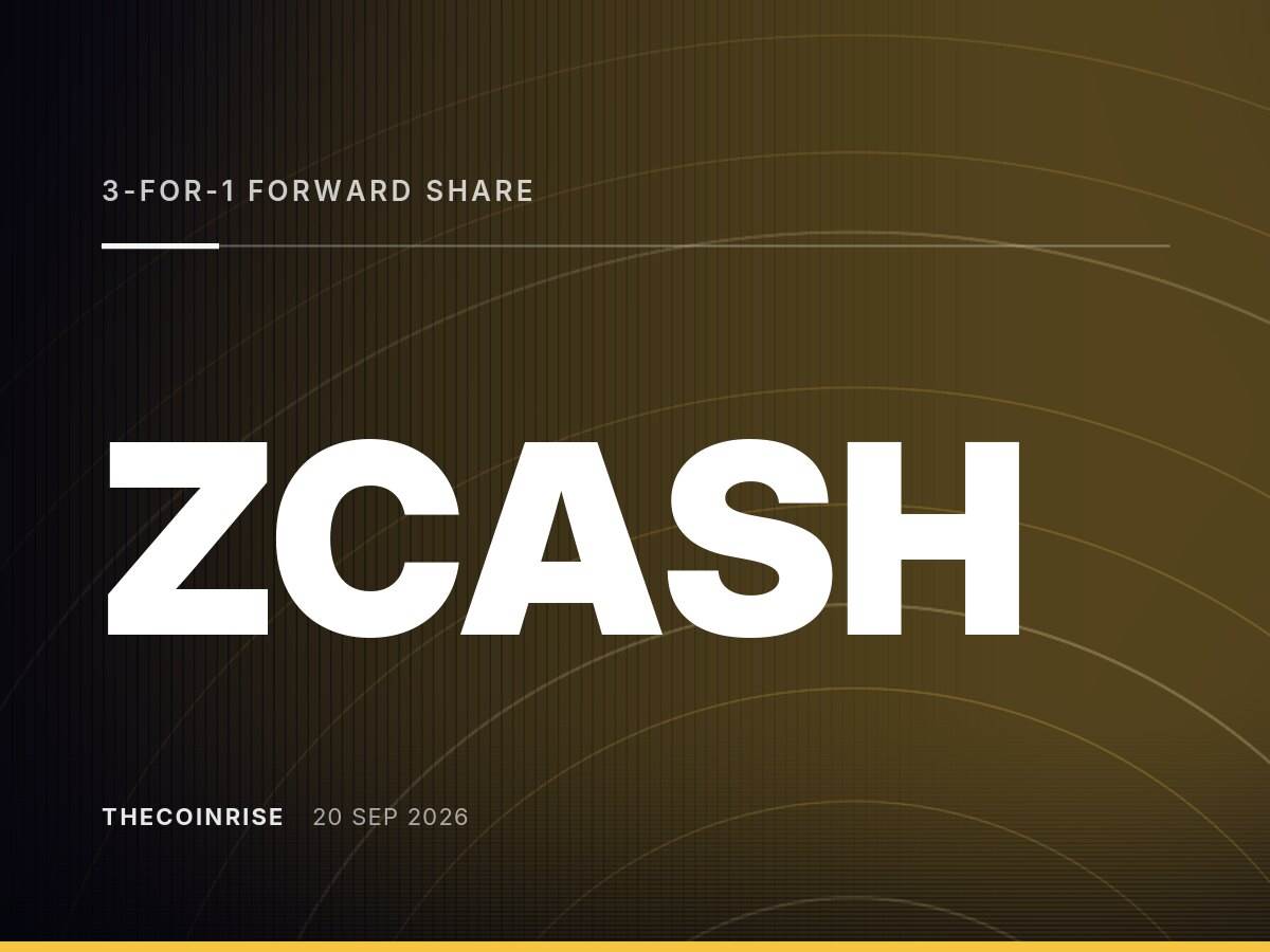 Grayscale Zcash ETF 申请1拆3反向股票拆分
