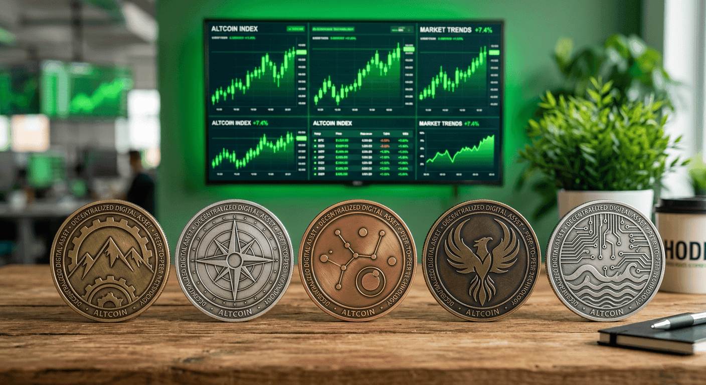 比特币强势突破8万美元，这5枚山寨币直线飙升