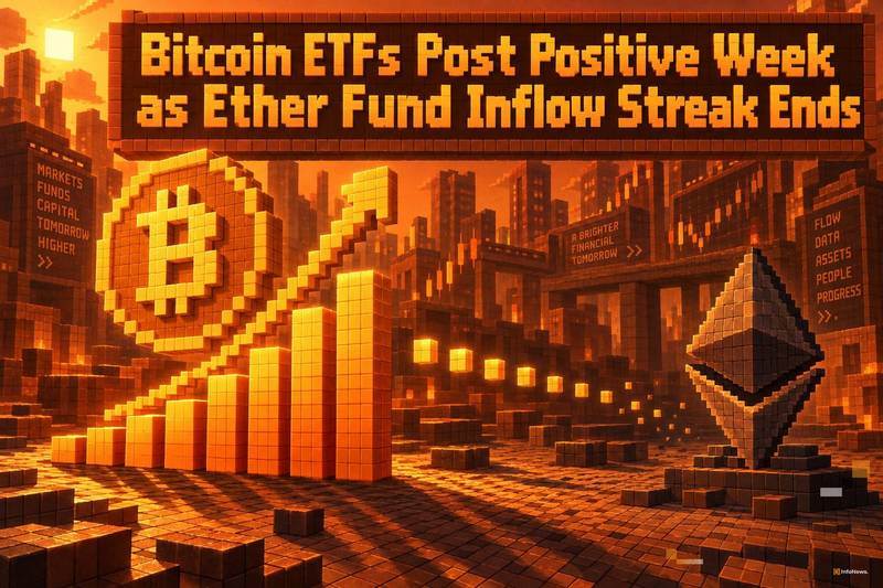 Bitcoin ETF recorded a positive week, Ethereum fund inflows continued to interrupt
