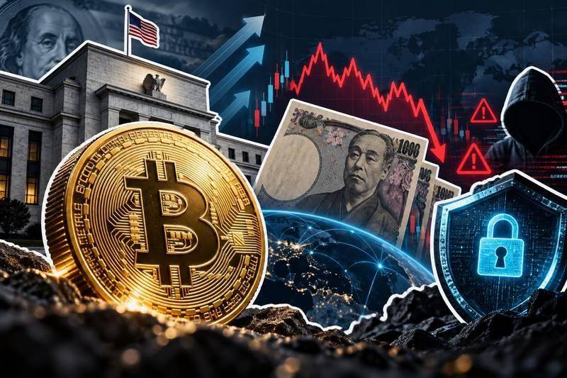 Outlook for the cryptocurrency market next week: The Federal Reserve, the yen and security risks
