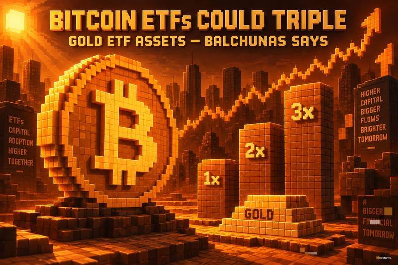 Balchunas称：比特币ETF资产规模或达黄金ETF的三倍