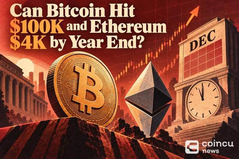 比特币能否在年底前触及10万美元，以太坊能否达到4000美元？
