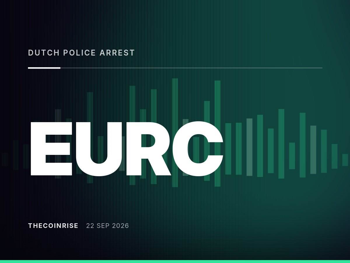 荷兰警方逮捕两名涉嫌使用伪造EURC稳定币购买劳力士手表的嫌疑人