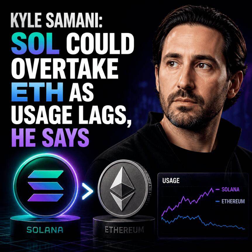 Kyle Samani: SOL may overtake ETH as usage lags behind